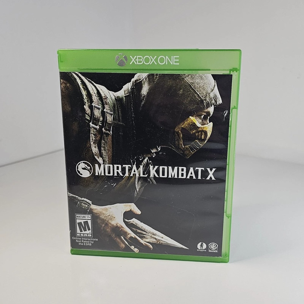 Mortal Kombat X Microsoft Xbox One Fighting Game WB Games 2015 Physical Disc